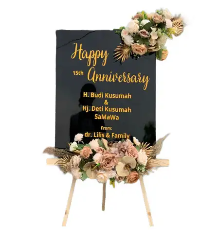 Papan Bunga Akrilik Lambangsari